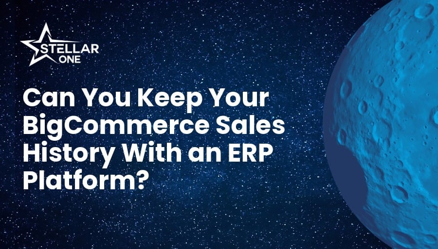 Can You Keep Your BigCommerce Sales History With an ERP Platform?